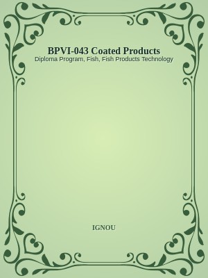 BPVI-043 Coated Products